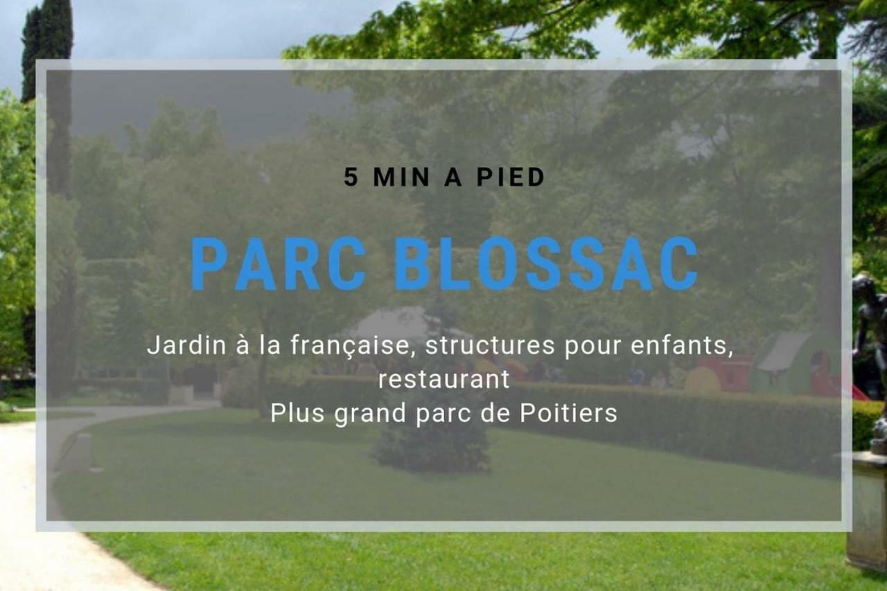 Sejourpoitiers ★ Appartement Lumineux ★ 1 Chambre Separee ★ 300M De La Gare Et Acces Direct Au Coeur Historique Екстер'єр фото